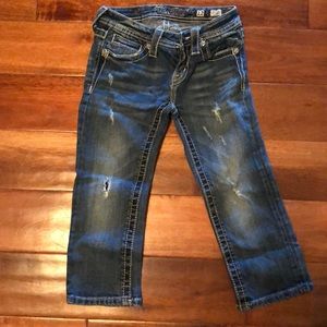 Girls Miss Me Capri jeans